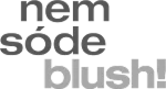 Logo da marca Nem só de Blush